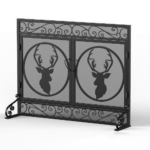 Metal Fireplace Screen - Image 3