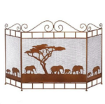 Metal Fireplace Screen - Image 6