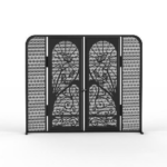 Metal Fireplace Screen - Image 11